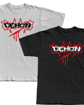 Demon Unleashed Oversize Bio-Wash T-Shirt
