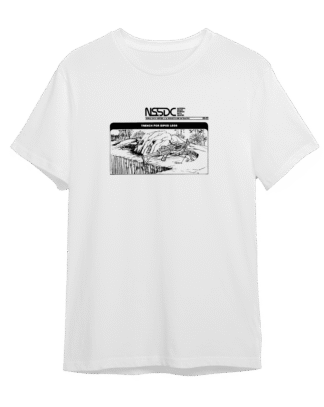 ShadowStrike Cotton Tee: Robotic Sniper Edition
