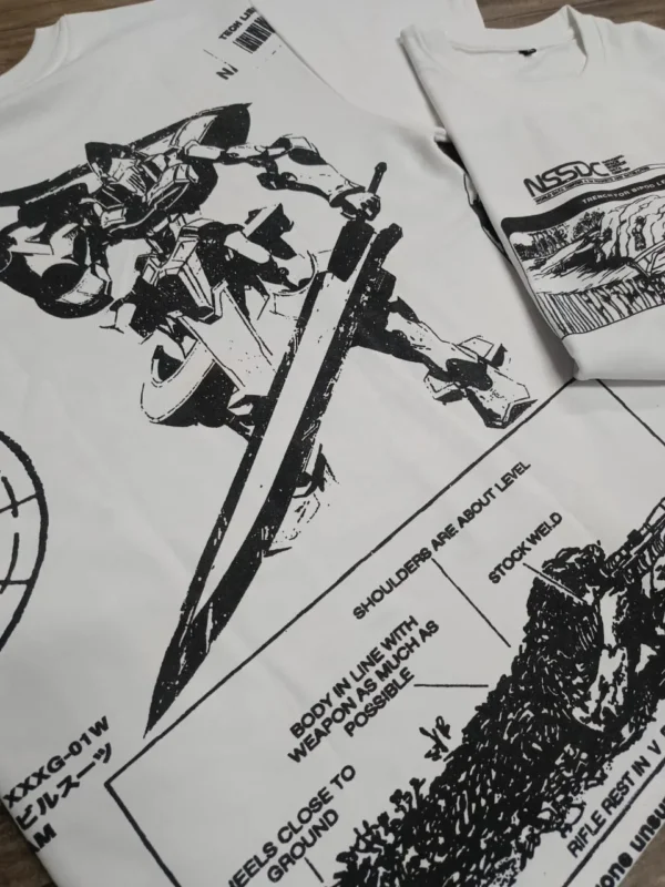 ShadowStrike Cotton Tee: Robotic Sniper Edition - Image 5