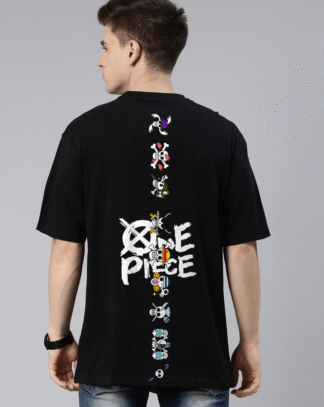One Piece Anime Collection Oversized T-shirt - Exclusive at JustTshirts.in