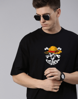 One Piece Anime Collection Oversized T-shirt - Exclusive at JustTshirts.in