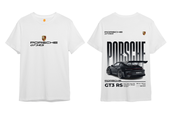 LuxeRide Collection: Porsche GT3 RS Edition Oversize Fit T-Shirt - Image 13