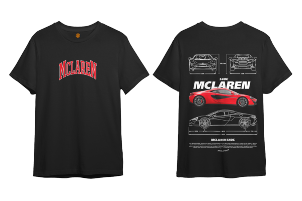 LuxeRide Collection: McLaren 540C Edition Oversize Fit T-Shirt - Image 4