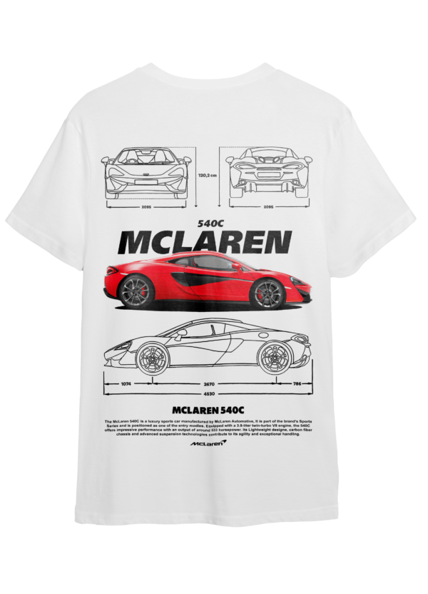 LuxeRide Collection: McLaren 540C Edition Oversize Fit T-Shirt