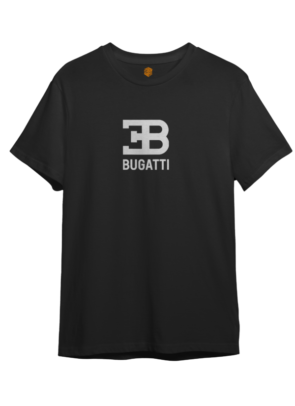 LuxeRide Collection: BUGATTI VEYRON Edition Oversize Fit T-Shirt (Black/White) - Image 2