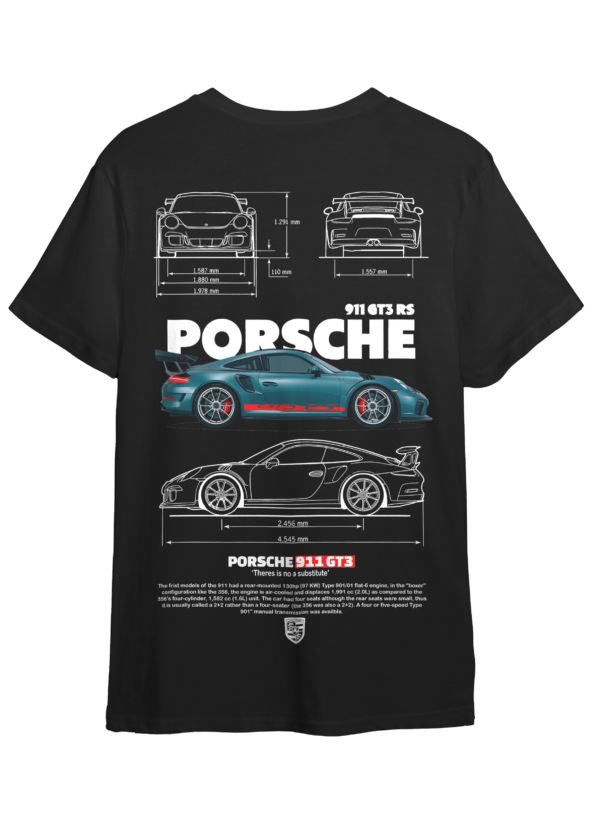 LuxeRide Collection: Porsche 911 GT3 RS Edition Oversize Fit T-Shirt