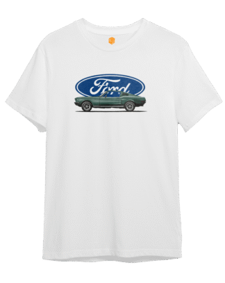 LuxeRide Collection: Ford Mustang Edition Oversize Fit T-Shirt