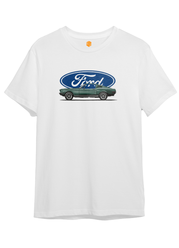 LuxeRide Collection: Ford Mustang Edition Oversize Fit T-Shirt