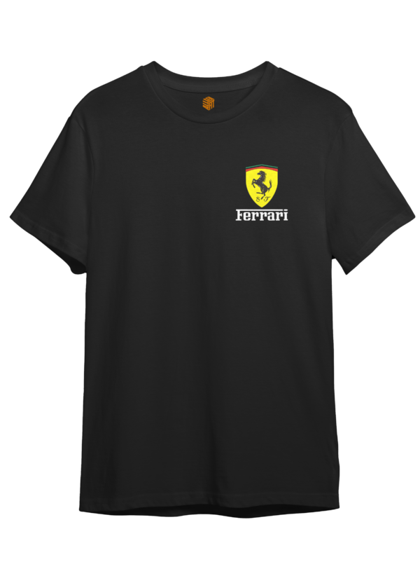 LuxeRide Collection: 2 Ferrari F1 Car Edition Oversize Fit T-Shirt 2 - Image 2