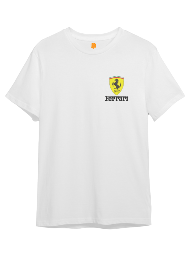 LuxeRide Collection: 2 Ferrari F1 Car Edition Oversize Fit T-Shirt 2 - Image 5