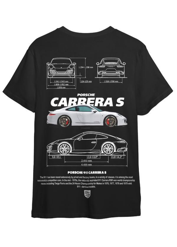 LuxeRide Collection: Porsche Carrera S Edition Oversize Fit T-Shirt