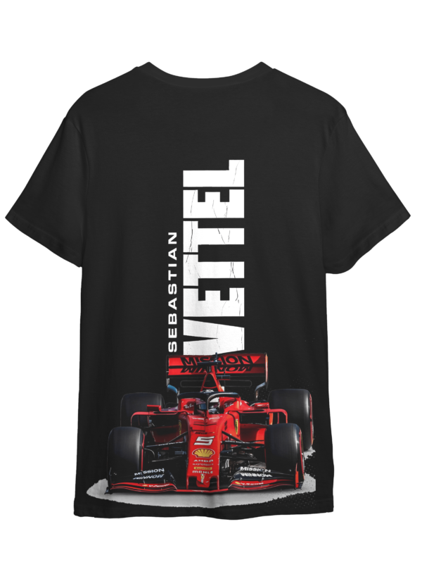 LuxeRide Collection: Ferrari Vettel Edition Oversize Fit T-Shirt