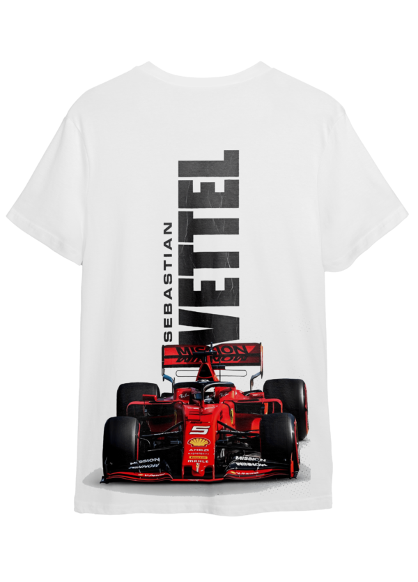 LuxeRide Collection: Ferrari Vettel Edition Oversize Fit T-Shirt - Image 7