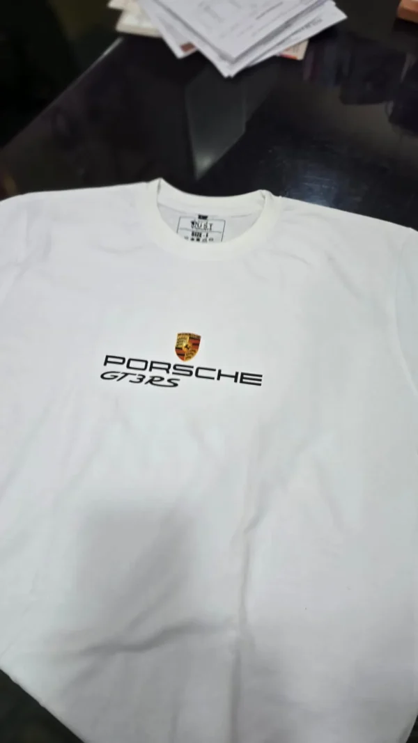 LuxeRide Collection: Porsche GT3 RS Edition Oversize Fit T-Shirt - Image 11