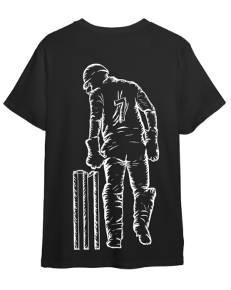 MS Dhoni The Finisher Bio-Wash Cotton T-Shirt