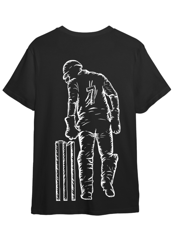 MS Dhoni The Finisher Bio-Wash Cotton T-Shirt